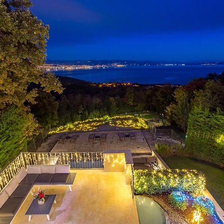Villa Altavista - Seaview & Relax With Heated Pool & Minigolf Opatija Exterior foto